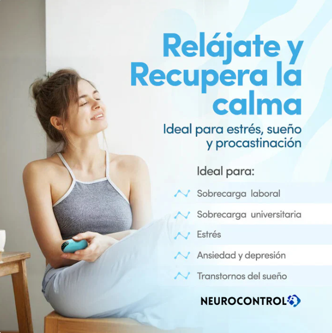 Dispositivo Calmante de Ansiedad Insomnio
